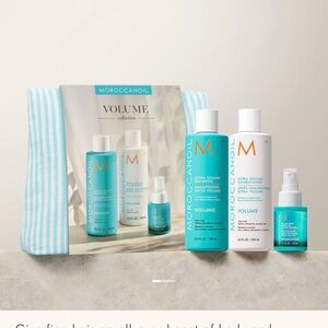 Moroccanoil Volume Collection Set - Turquoise and White